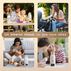 Chauffe biberon nomade Jolly Mino 500 ml