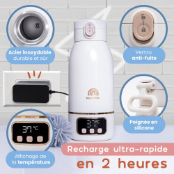 Chauffe biberon nomade Jolly Mino 500 ml